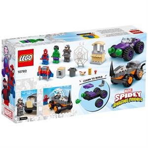 Lego Hulk vs. Rhino Truck Showdown 10782